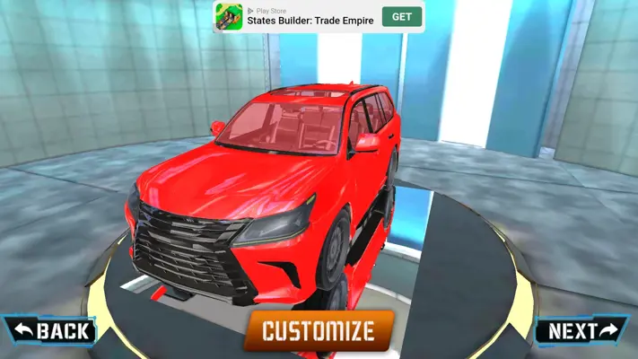 Car Crash Maniac Accidents 3D android App screenshot 0